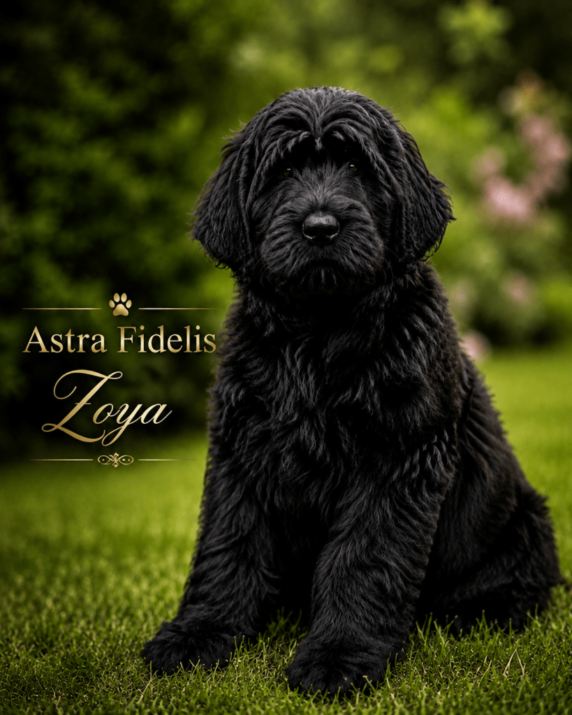 Black Russian terrier
Zwarte Russische Terrier
